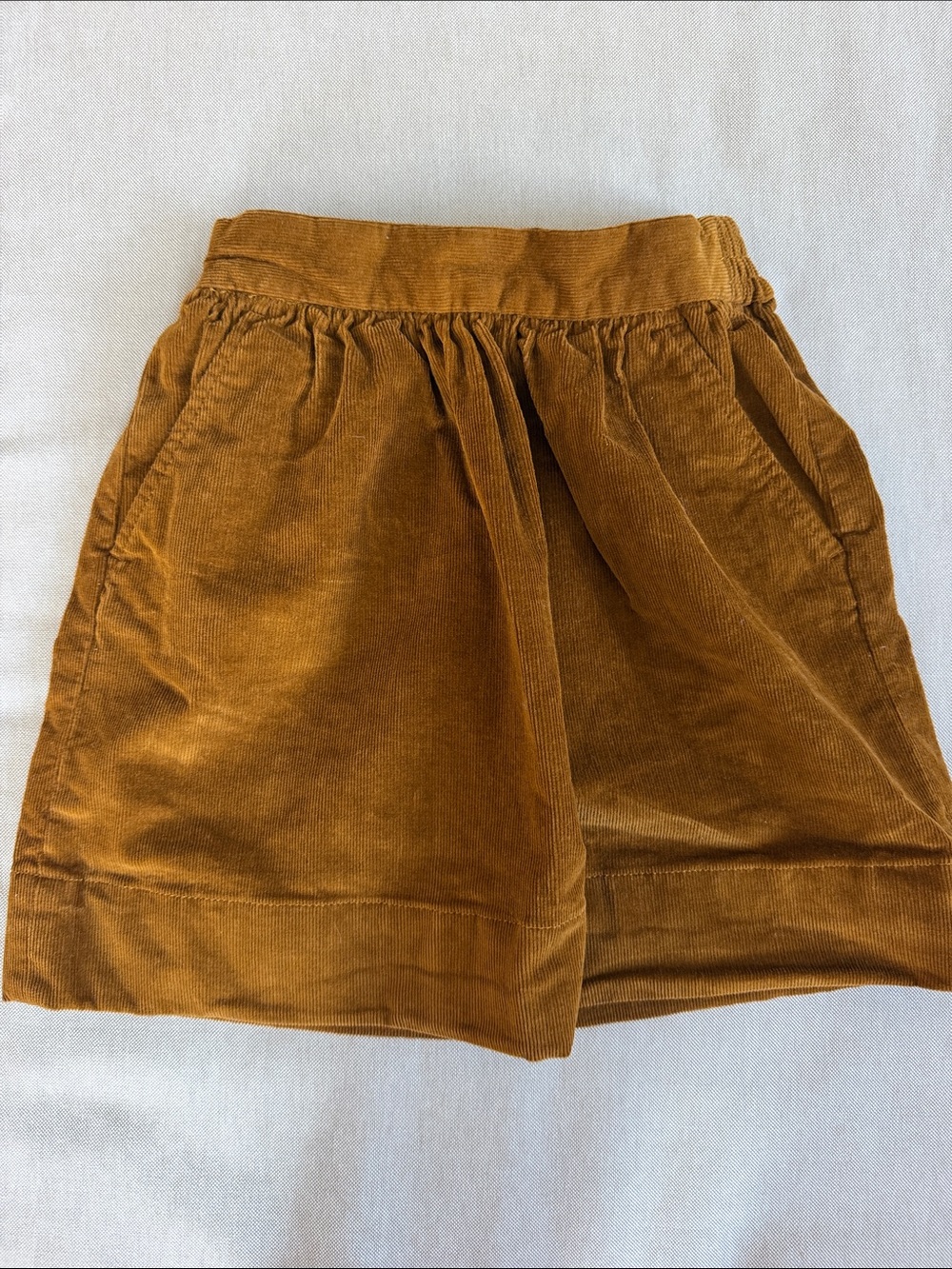 Crewcuts corduroy skirt, size 8.